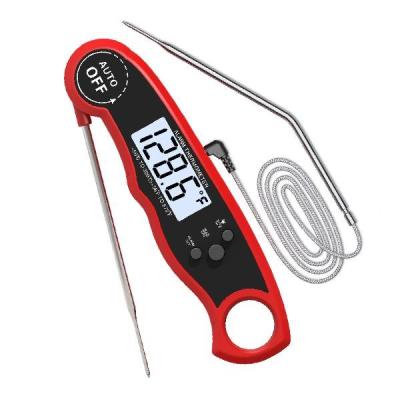 China Dual Probe Digital Meat Cooking Thermometer Deep Frying Bbq Grill for sale