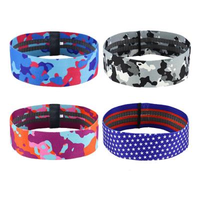 China Circle Bodybuilding Resistance Band Colourful Adjustable Latex Booty Band for sale