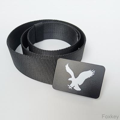 China Cinturón de plata personalizado imprimible Fijaciones de poliéster de nylon Fijaciones de cinturón personalizadas en venta