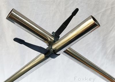 Chine 9.5mm Spécial Croix Double Boucle Fermeture à glissière Liens intersectés Double Tête Cable Tie à vendre