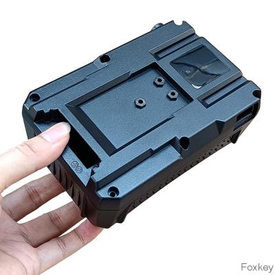 China Black PC Injection Molded Housing Manufacturer For Electronic Device PCB for sale