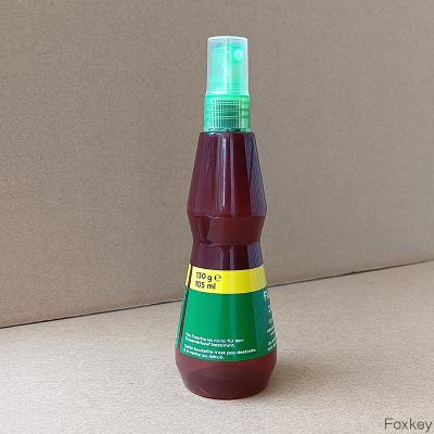 Китай Печатная маленькая конусообразная бутылка 3ОЗ 100 мл С-образная пластиковая бутылка для распыления тумана продается