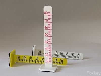 중국 콘크리트 노란색 자기 평준화 핀 8cm 유연한 플라스틱 합판 평준화 도구 판매용