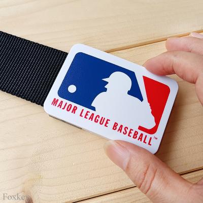 China Cinturón de plástico para hombres Fijaciones Logotipo de cualquier color Imprimible Facil Presente personalizado en venta