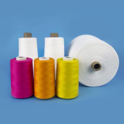 Cina Filato 40s/2 del poliestere di torsione 100 di alta qualità Z per il filato cucirino dell'indumento in vendita