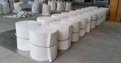 Chine 97% Al2O3+SiO2 Couverture en fibres céramiques couverture en fibres d'aluminium à vendre