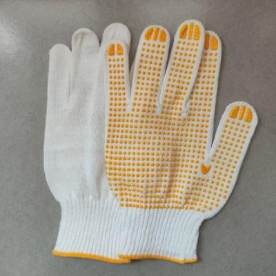中国 静止防止手袋 労働保護装置 600G 綿 耐熱手袋 販売のため