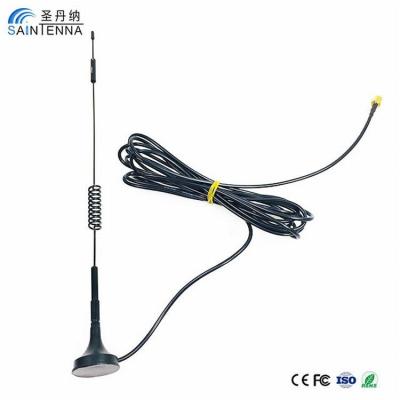 China Antena dual 9dBi del G/M WIFI 3G 4G LTE de la banda 50 ohmios con el conector macho de SMA en venta