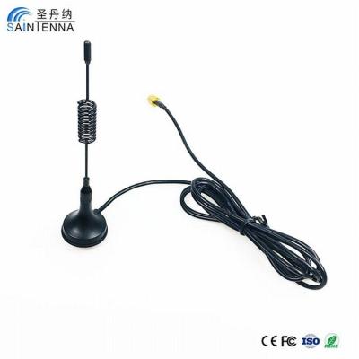 Chine Antenne noire de 495mhz 4G LTE, service d'OEM de 3M d'antenne de 3dbi GSM disponible à vendre