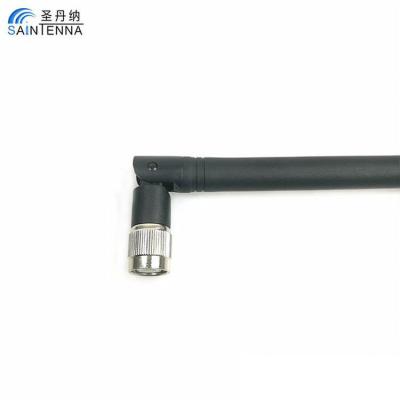 China Flexible High Gain 4G LTE Antenna , 7dBi Rubber Duck 450MHz TNC Antenna for sale