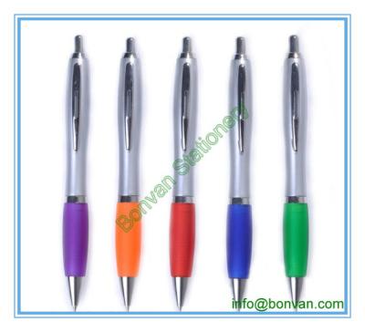 China imprinted logo pen, imprinted plastic pen from fenshui,china for sale