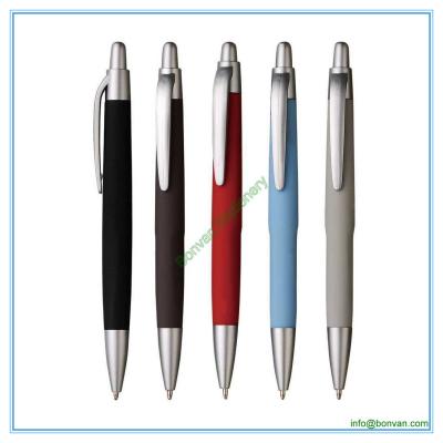 China rubber surface hotel use gift logo pen for sale