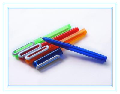 China cap style plastic ball pen,plastic pen with cap for sale