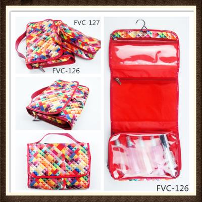 China Customization Toiletry Makeup Bag Multicolor Waterproof Dopp Kit for sale