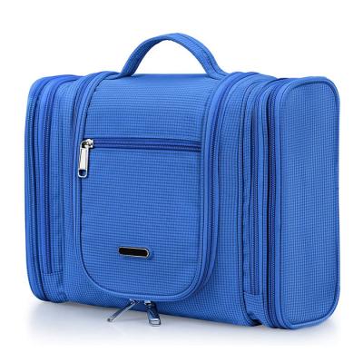 China Extra Large Toiletry Makeup Bag For Women And Men Heavy Duty Travel Bag 420D Nylon Oxford for sale