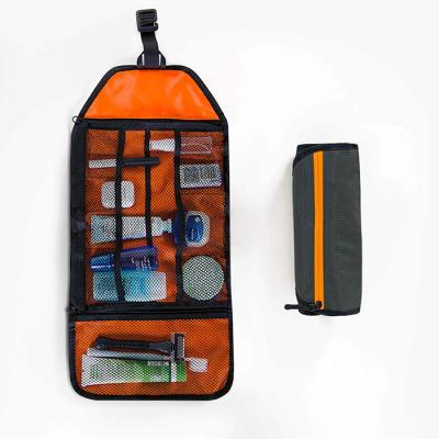 Chine Lumière superbe accrochante portative 0.34Pounds de poches élastiques multiples de taille de sac d'article de toilette de voyage d'ODM à vendre