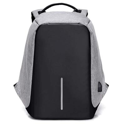China Oxford Anti Theft Business Backpack With USB Charging Port LightWeight Laptop Backpack for sale