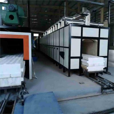 China Continuous Firing Gas Tunnel Kiln For Ceramics And Refractory Materials for sale