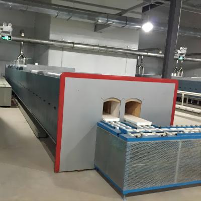 China Protective Gas Atmosphere Pusher Furnace Continuous For Lithium Battery Cathode And Anode Materials for sale