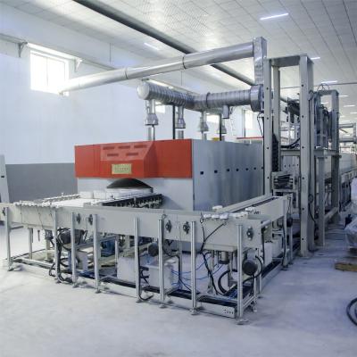Chine Haute température industrielle matérielle de four à recuire de foyer de rouleau d'anode continue de traitement thermique à vendre