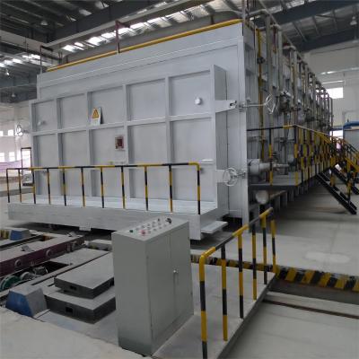 China Energy Saving Shuttle Kiln Furnace High Temperature Electric Pallet Car Bottom For Ceramic for sale