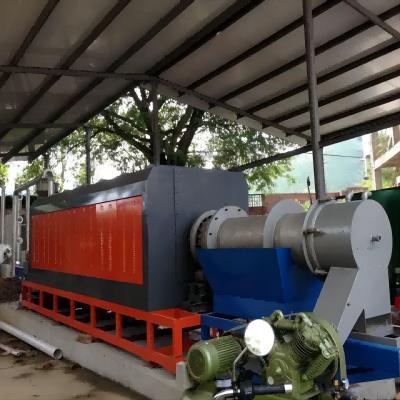 Chine Haute température rotatoire tir indirecte adaptée aux besoins du client de four de four à gaz continu pour le séchage du matériel de poudre à vendre