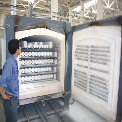 China Tratamiento térmico ahorro de energía de recocido del horno de la carretilla para las piezas mecánicas en venta