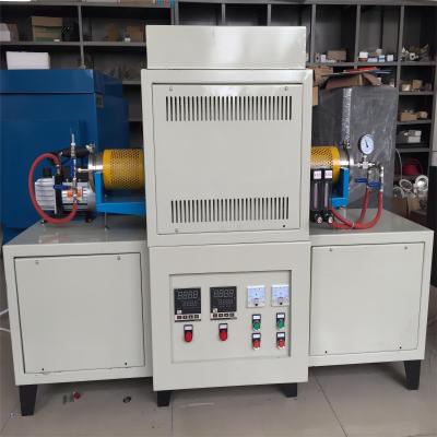China 1200C PID Control Heat Treatment Continuous Carbonization Furnace With Three Temperature Zones for sale