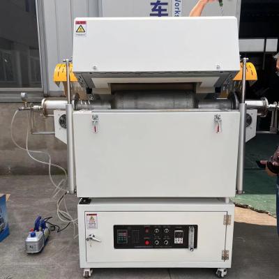 China PID Control Continuous Heat Treatment Furnace For Laboratory Calcination And Drying for sale