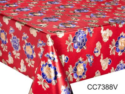 중국 가정 연회를 위한 방수 폴리에스테 직물 식탁보 덮개 1.40m 1.50m 폭 판매용