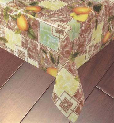 China Colorful Printing Heavy Duty Plastic Tablecloth Oilcloth Sheet 0.15mm Thick for sale