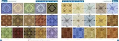 China Decor PVC Indoor Waterproof Floor Mats Geometric 1.80m Width With Square Embossed for sale