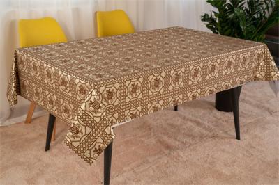 China No Washing Flocking TableCloth Soft Plastic Cover Roll Thickening 1.37m Width for sale