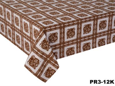 China Decorative Custom Size Table Protector Cloth 137cmx20m Flocking 0.22mm Thick for sale