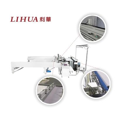China LH-2500-N Tirai pemotongan horizontal Tension Curtain Pulling & Cutting Machine for sale