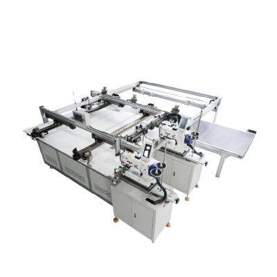 China LH-7500 shower curtain machine industrial hole punching equipment for sale