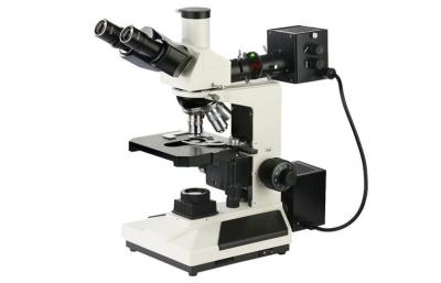 China Microscopio ligero transmitido y reflejado 5X 10X 40X 60X de la distancia de trabajo larga en venta