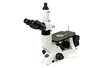 China Microscopio metalúrgico digital invertido con objetivo seco de 100X con sistema óptico infinito en venta