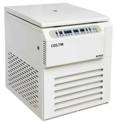 China Programmable CDL7M Largest Capacity Refrigerated Industrial Lab Centrifuge 12 Blood Bags for sale