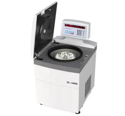 China 65dB Lab Centrifuge Machine Biological Pharmacy GL-10MD Super Capacity High Speed Refrigerated Centrifuge for sale