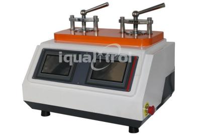 China Double Stations Metallographic Mounting Press Machine Water Cooling for sale
