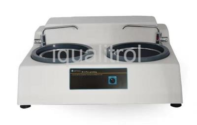 Chine Machine de meulage rugueuse métallographique de double disque avec le refroidissement par l'eau fixe de la vitesse 450rpm à vendre