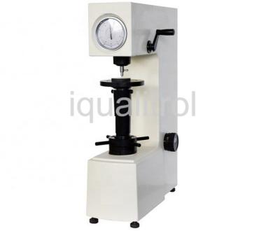 China Vertical 175mm Manual Loading Superficial Rockwell Hardness Tester with 0.5HR Resolution for sale