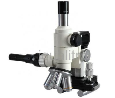 China Monocular Metallurgical Microscope 100X to 500X Digital Microscope with Magnetic Stand for sale