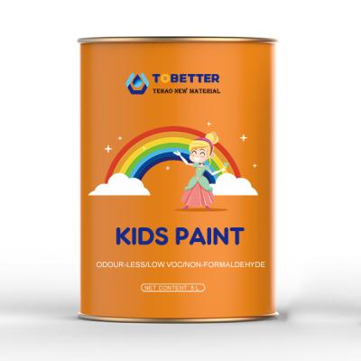 China Child-Proof Room Kid Friendly Wall Paint Baby Safe Paint  Nippon Replace for sale