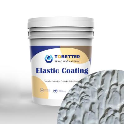 China Grey White Elastic Roof Coating Pure Elastic Wall Paint Same As  3Trees for sale