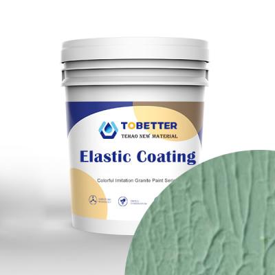 China Roof Elastic Coating Elastomeric Paint For Concrete Walls Exterior for sale