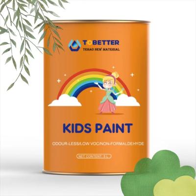 China Tinta de parede de quarto para espaços infantis 3Trees Paint Substitui baixo COV à venda