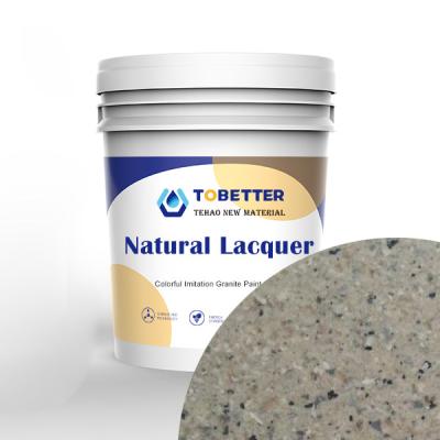 Китай Цементная стеклянная краска Стенная краска из песчаника 1 литр Каменная краска натуральная продается
