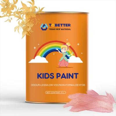 China Interior Kids Room Child Friendly Wall Paint Low VOC Non Formaldehyde Paint for sale